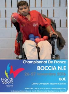 championnat boccia